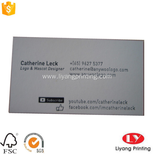 Hot Business Card Printing with Finishing